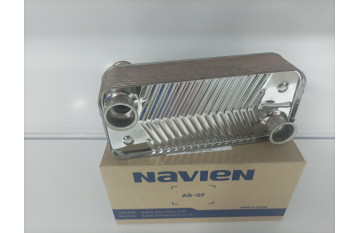 Теплообменник вторичный (ГВС) Navien Ace,Deluxe,Deluxe plus,Prime, 40 кв