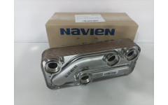 Теплообменник вторичный (ГВС) Navien Deluxe C, Deluxe C Plus 30 кв